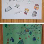 14 z 14 Kolaż 2 zdjęć. Plakaty wykonane przez uczniów. Promują akcję czytelniczą Jak nie czytam_ jak czytam..jpg